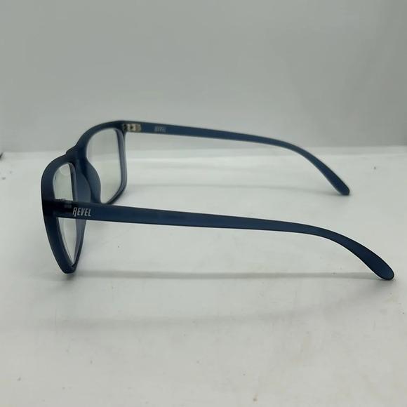 Revel Glide Men 35-002621 Eyeglasses Frames RXable Blue NWOT - Picture 6 of 13